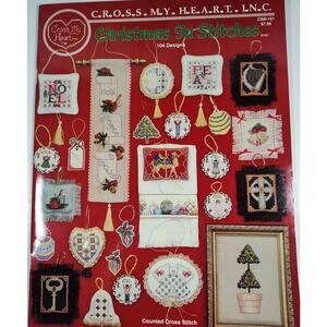 Cross My Heart Christmas in Stitches Cross Stitch Patterns Trees, Angels, Celtic